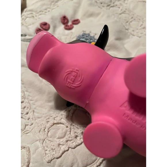 AniMolds“Hear Me Moo” Squishy Pink Cow - Picture 8 of 8